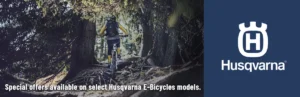 Read more about the article Special offers available on select Husqvarna E-Bicycles models