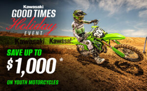 Read more about the article SAVE UP TO $1,000* ON SELECT YOUTH MOTORCYCLES